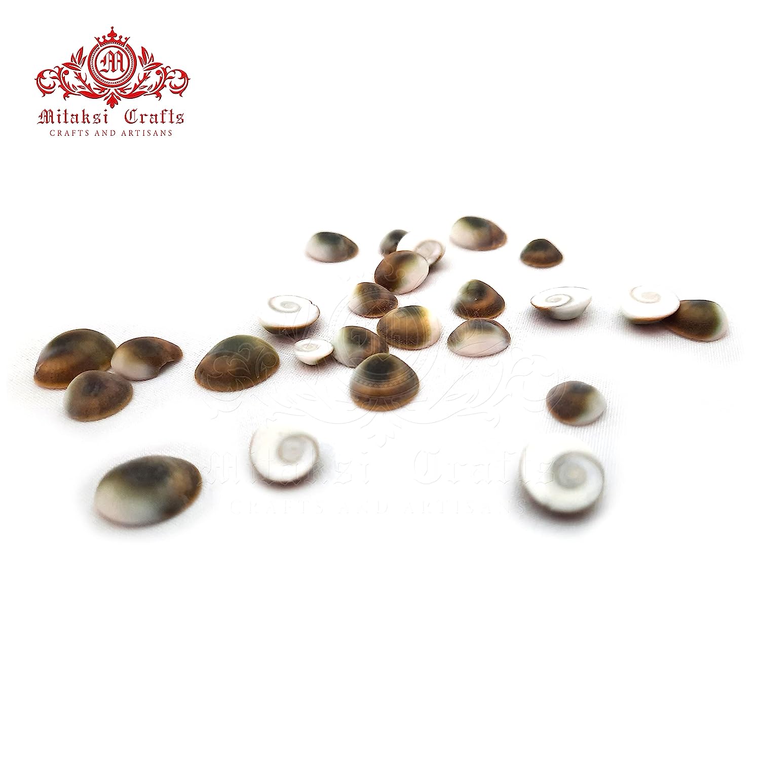 Gomathi Chakra - Lakshmi Gomati Chakra - Pack of 108 Small (1.5 cm)