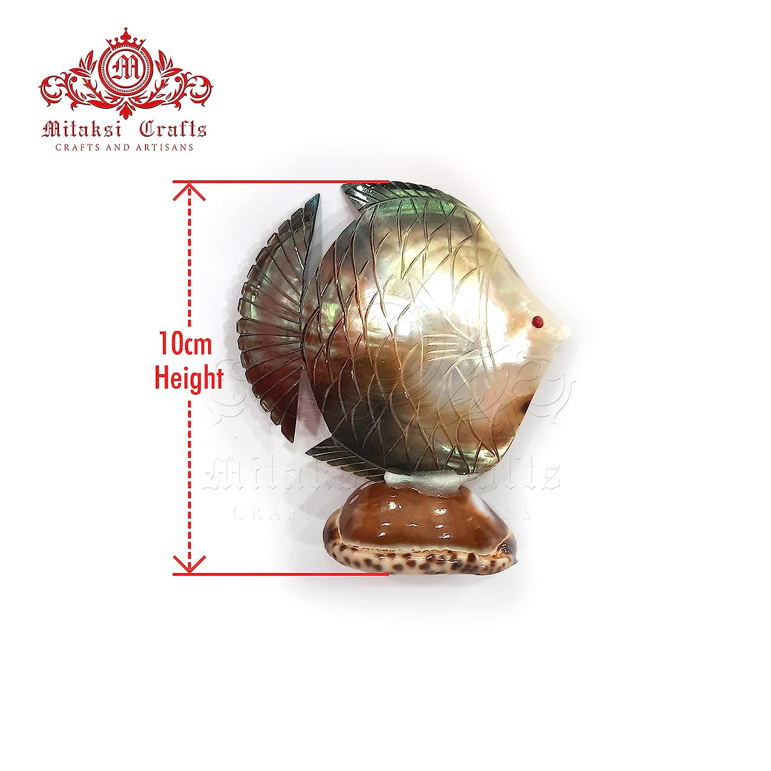 Mother of Pearls Showpiece Fish Small