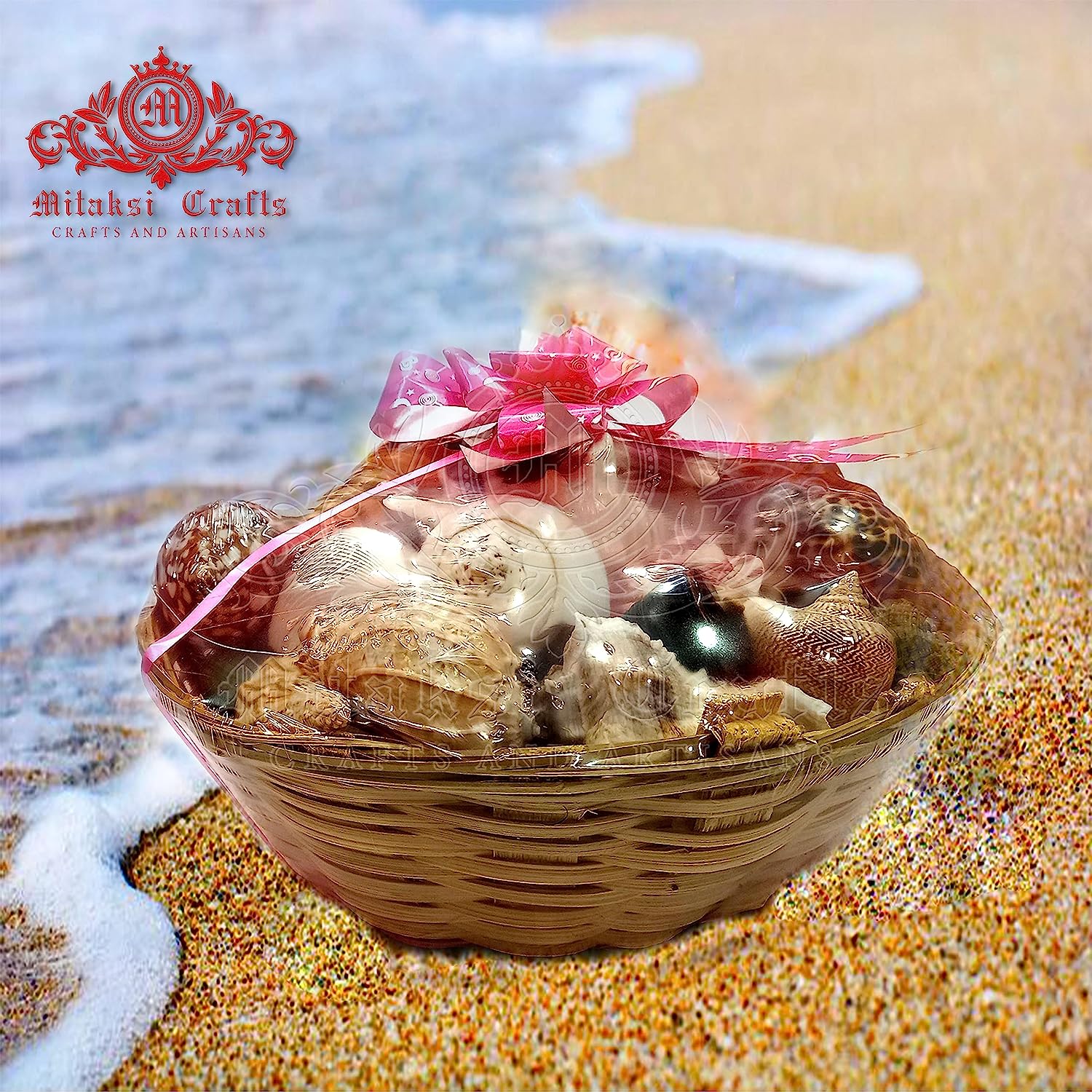 Natural Seashell Mix - Aquarium Decoration- Seashell Gift Pack- 30 Different Seashells (2 KG)