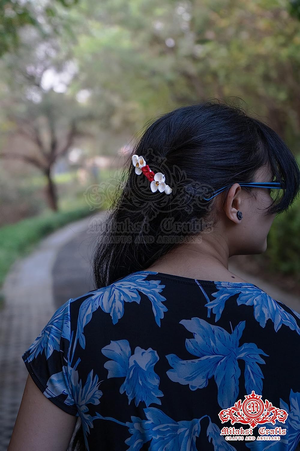 Seashell - Small White Sippi Hair Clip Pack of 3