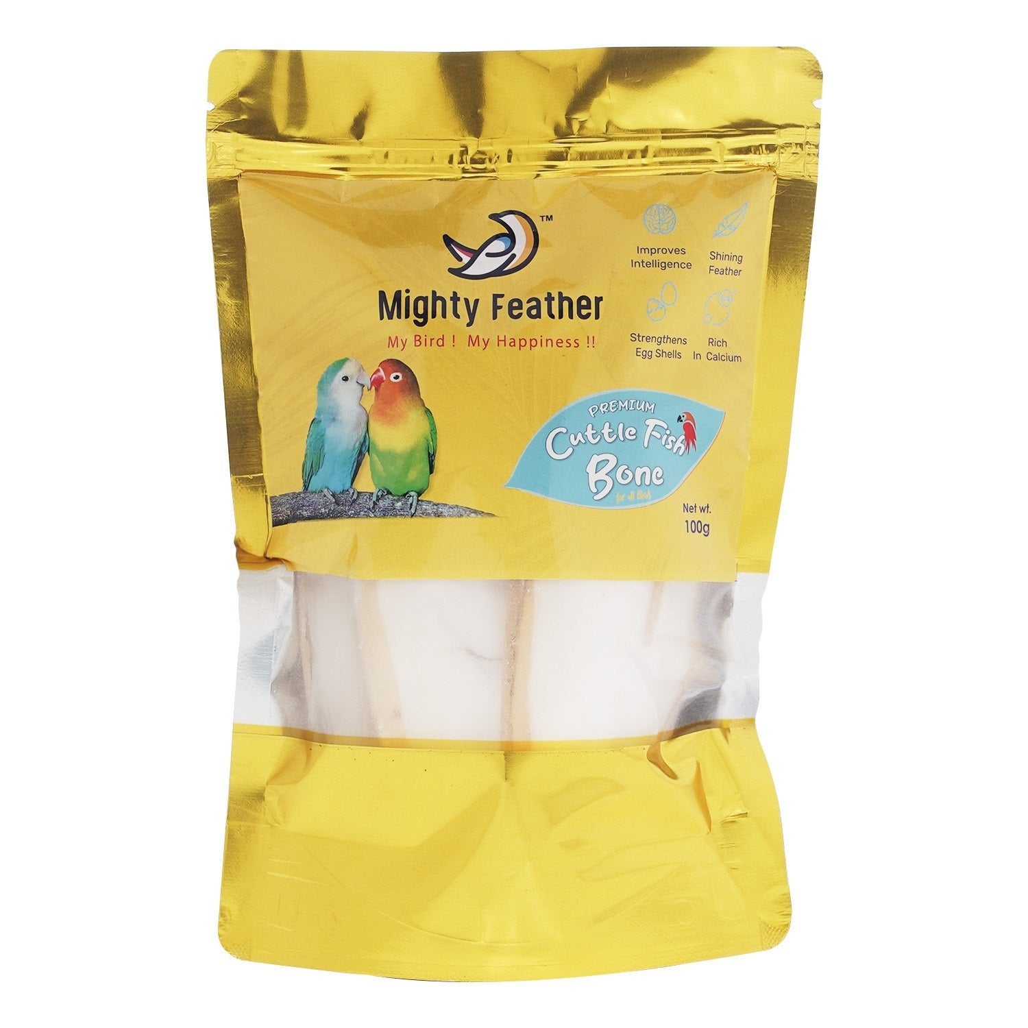 Cuttle fish bone - cuttle bone -100g